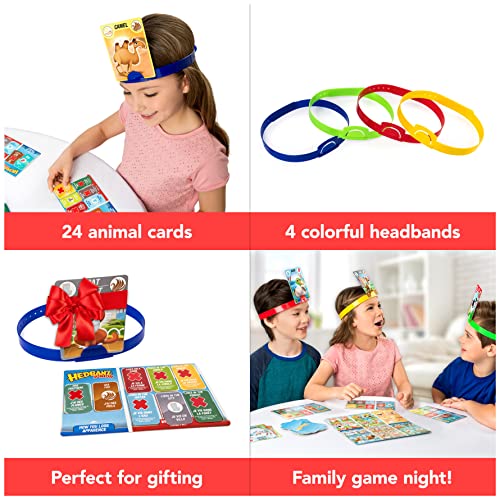 Hedbanz Junior Family Picture-Guessing Board Game For Kids Ages 5 And Up #TOP2