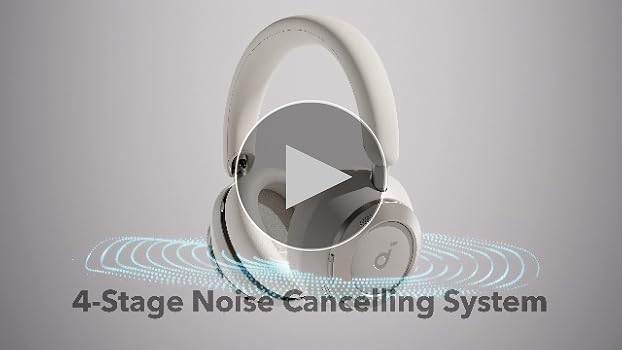 Soundcore Space One Pro by Anker, Adaptive Active Noise