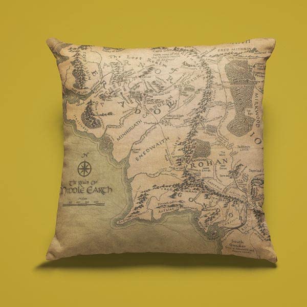 Almofada - Mapa dos anéis