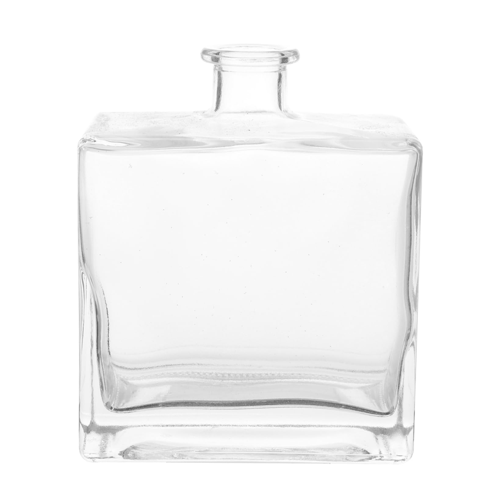 Jarrón plano de estilo japonés y botella difusora de perfume transparente Holibanna