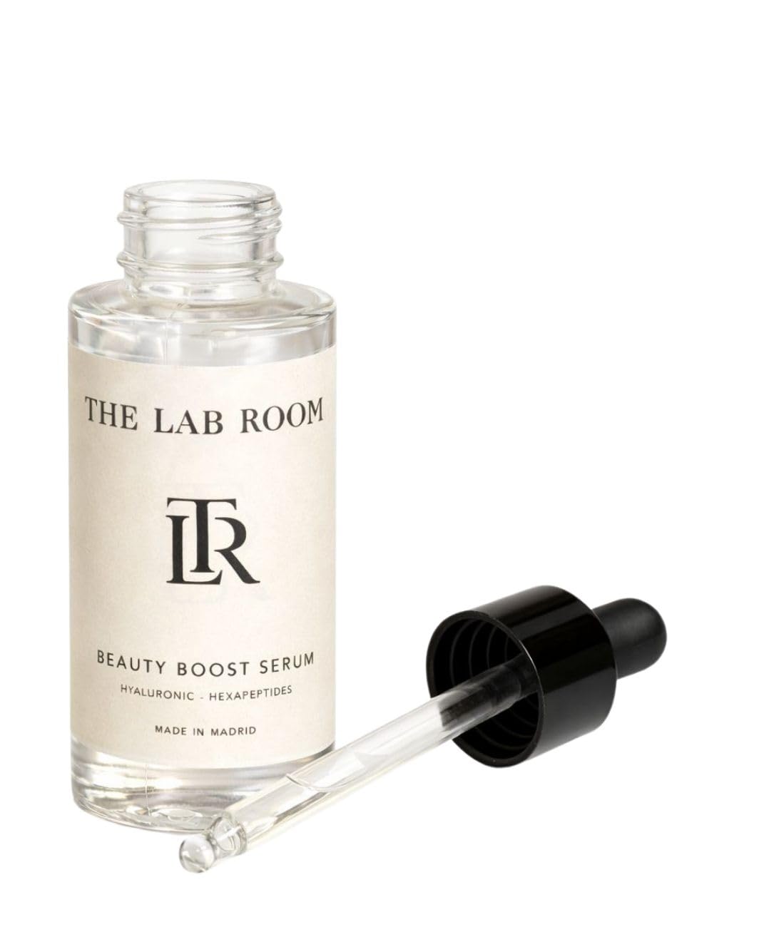 Serum do twarzy z kwasem hialuronowym The Lab Room Beauty Boost Serum 30 ml, serum przeciwzmarszczkowe dla młodej i świecącej skóry