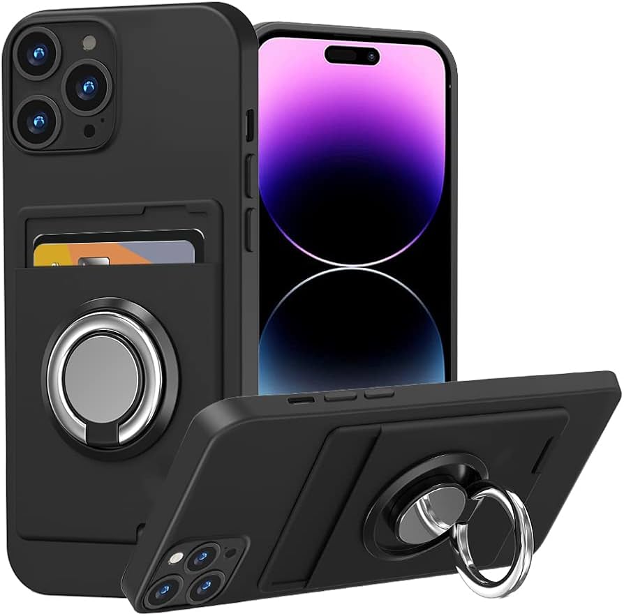 IPhone 14 Pro用ケース 360°リング フィルム付 6.1インチ IPhone 14 Pro用ケース 360°リング フィルム付 6.1インチ