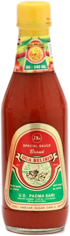 Sambal Dua Belibis (Chili Sauce) - 12oz (Pack of 1)