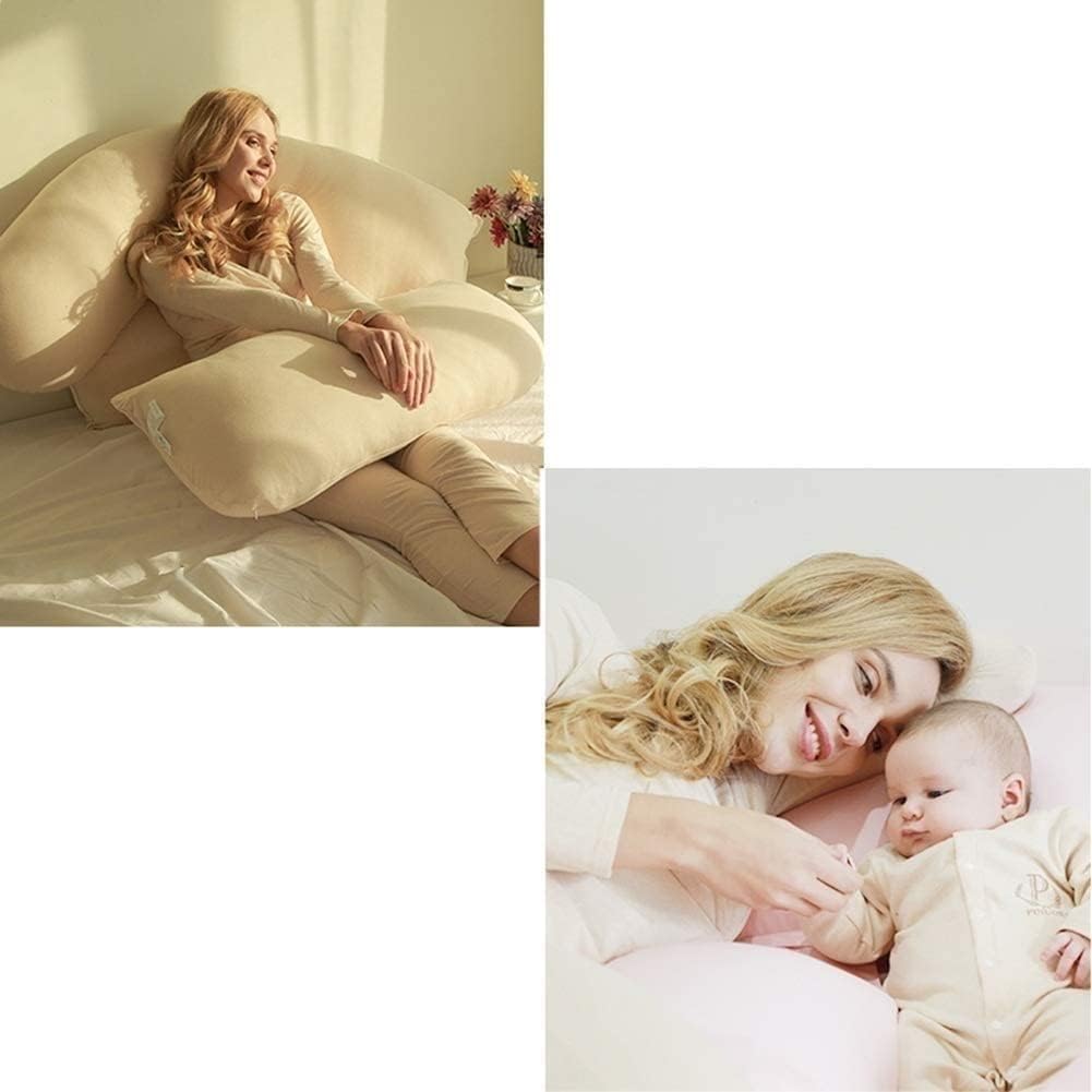 Pregnancy Pillow, U-Shape Full Body Pillow and Maternity Support - Support for Back, Hips, Legs, Belly for Pregnant Women, Yellow