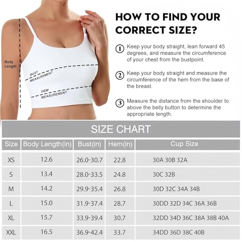 Sujetadores deportivos para mujer ECOPARTY en blanco y talla M 6