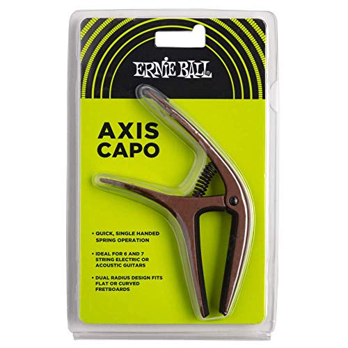 Braçadeira Ernie Ball P09602 Tipo Capotraste Axis Capo Bronze