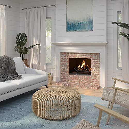 Image of Pearl Mantels ARYB48510 Furniture for Your Fireplace, Premium Grade A MDF Mantel Surround, Crisp White Paint, Interior Opening 48 inch W x 40 inch H