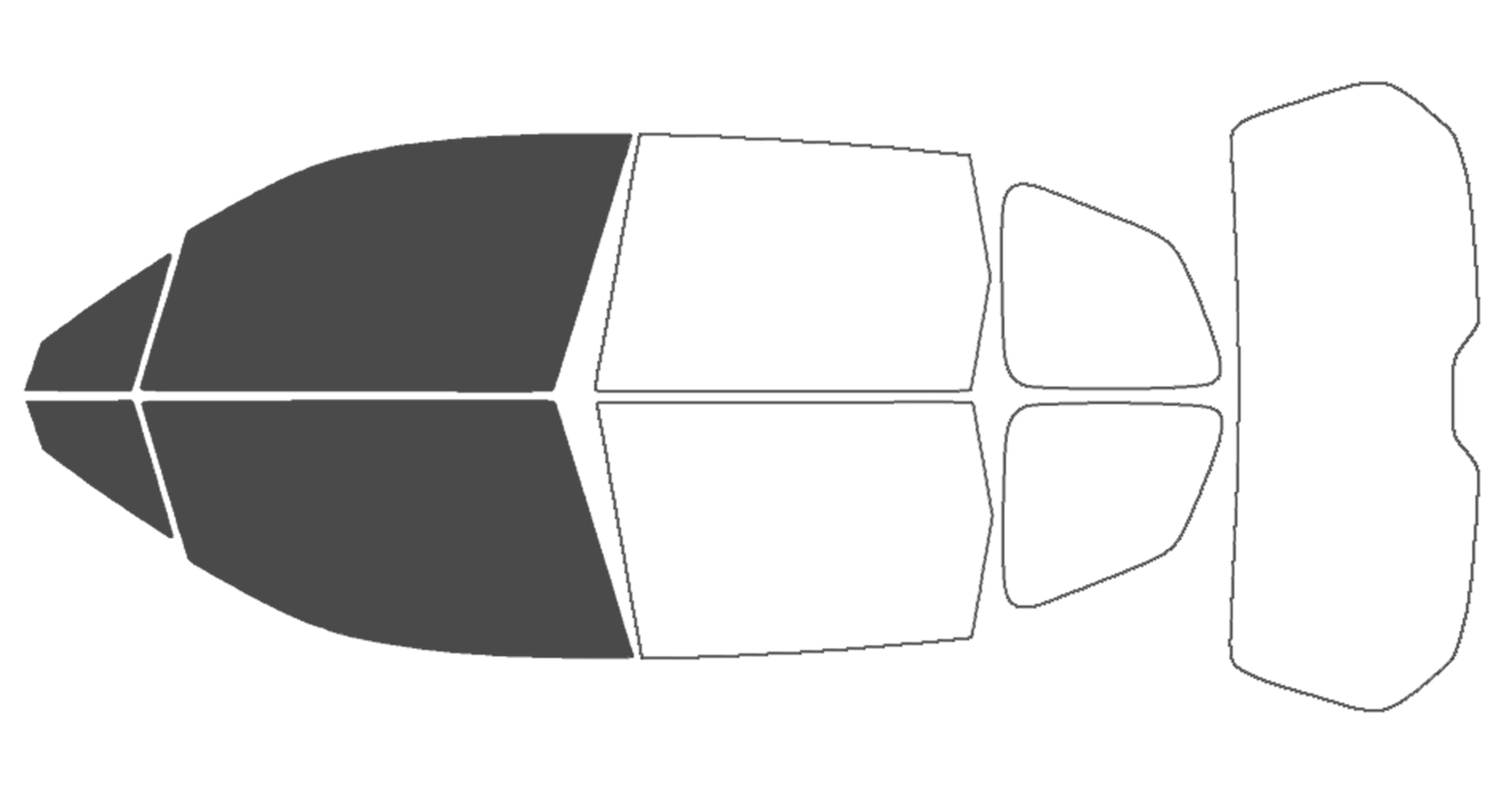 AUTOTEK Precut Window Tint Film Front Two Door Windows Tint Film Cars Sun Blocking Protection Privacy Anti Shatter Glass 2 Ply Computer Cut Any Tint Shade for Subaru Forester 2014-2018