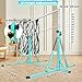 FC FUNCHEER Foldable Gymnastics Bar,5FT Horizontal bar,Adjustable Kids Training bar for Kids Ages 3-15,Kids Gymnastics bar,Triangle Stable Structure-Gym Equipment for Home
