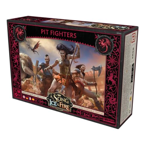 CMON, A Song of Ice & Fire, Pit Fighters (Arena Fighter), Expansion, Tabletop, 2 Players, Ages 14+, 45-60 Minutes, German - Image 3