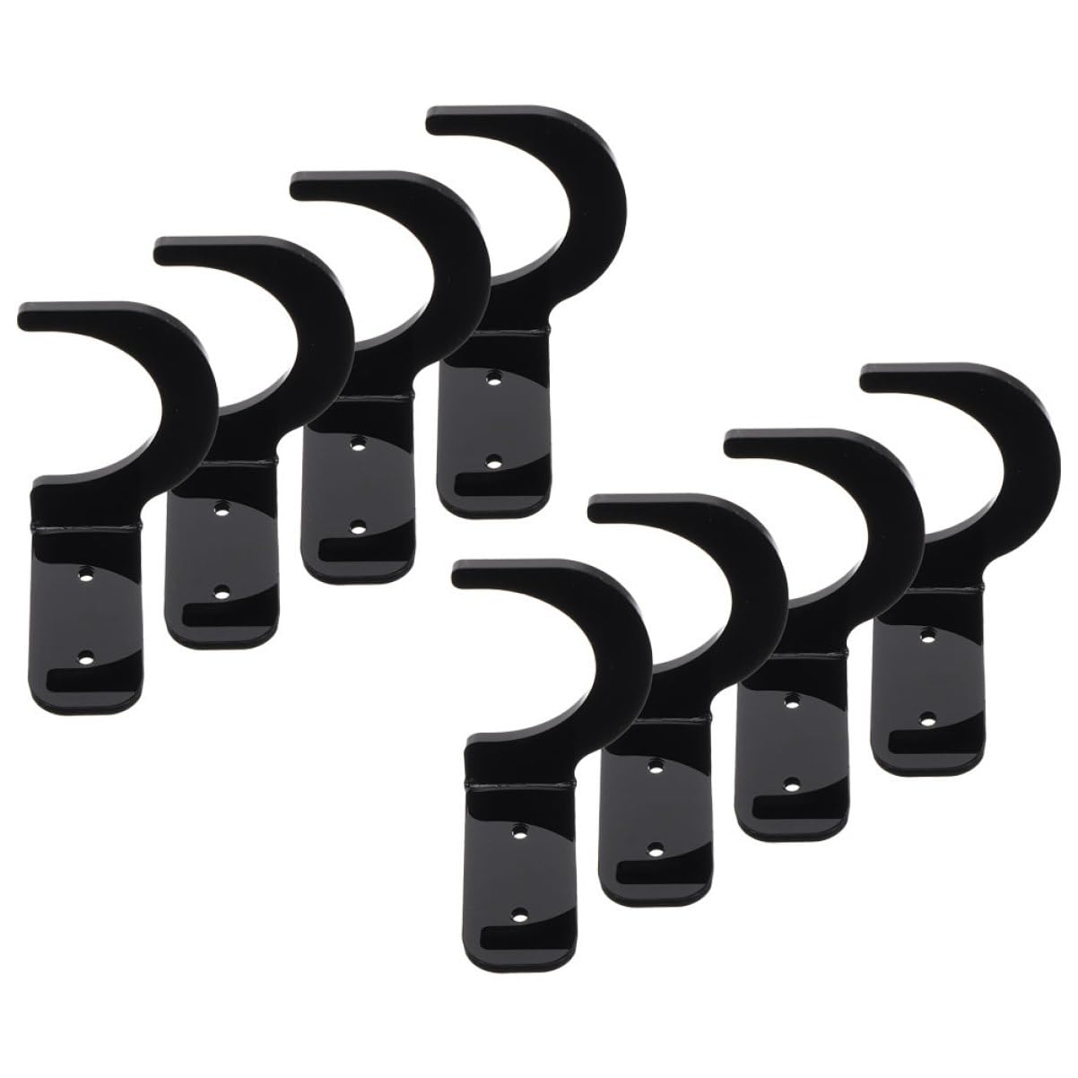 Abaodam Sports Fan Wall Mount Bat Rack Sturdy Baseball Bat Holder Display Case