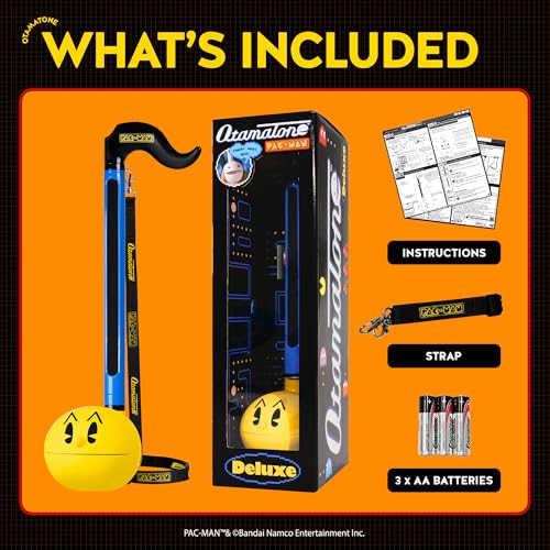 Image of Otamatone Deluxe PAC-MAN Electronic Synthesizer Musical Instrument