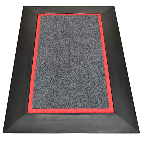 SaniStride - Shoe Sanitizing - Low Profile Mat - 1/2
