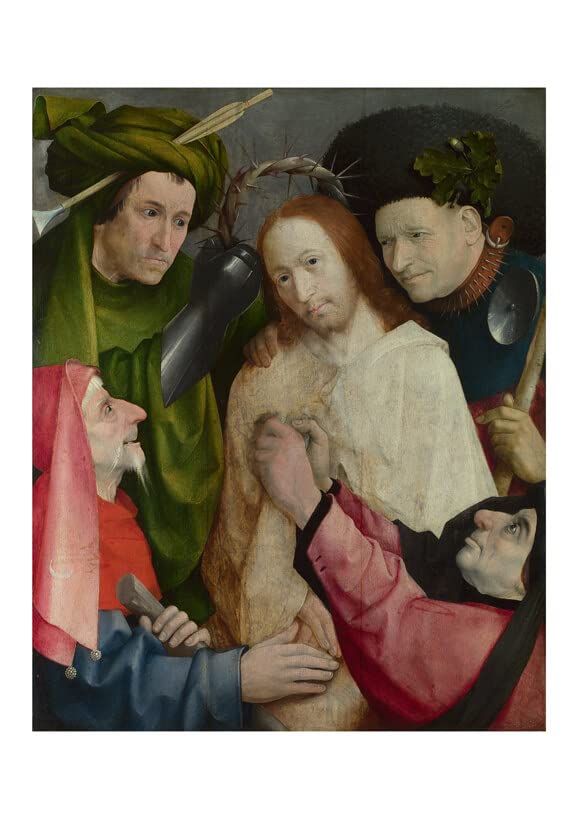 Poster encadré Hieronymus Bosch Christ Mocked habillez un grand mur vide avec ce tableau XL