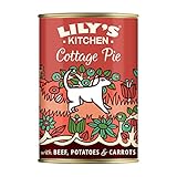 Lily's Kitchen - Nass Hundefutter für ausgewachsene Hunde 6er Pack (6 x 400g) - Fleisch-Kartoffel-Auflauf