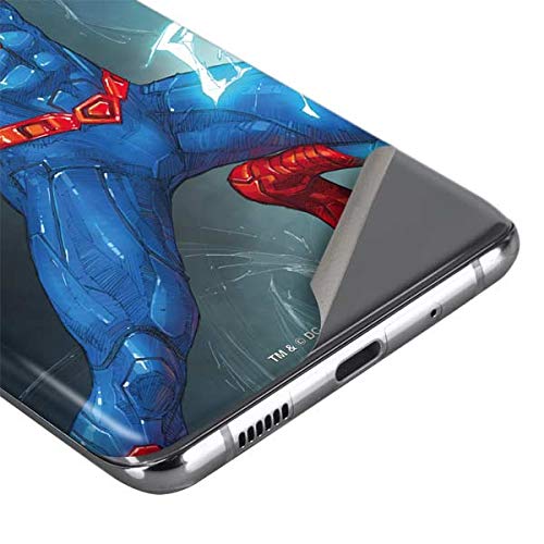 Skinit Decal Phone Skin Compatible with Galaxy S20 Plus - Officially Licensed DC Comics Superman Elements Design