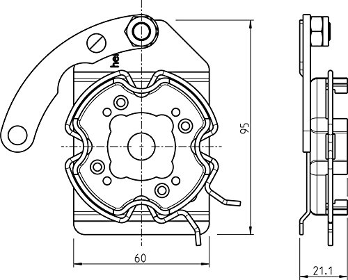Preisvergleich Produktbild Rademacher Antriebslager, 9440 15 17