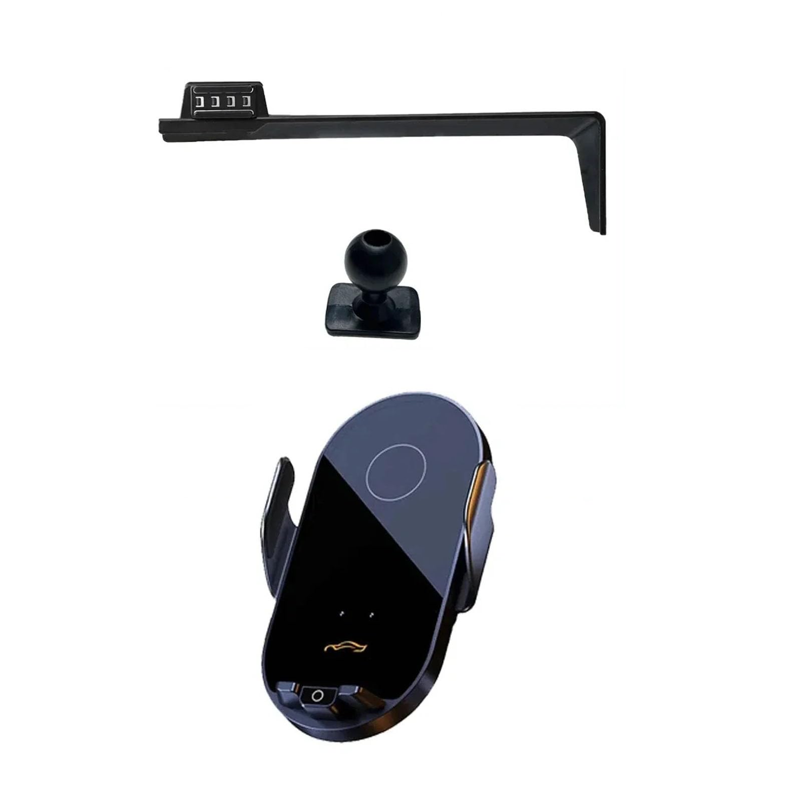MOGFLMAN Car Phone Holder for Hyundai Santa Fe 2024-2025, LHD Car Phone Holder