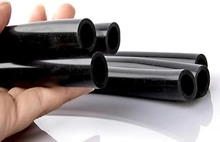Tubo de silicona de grado industrial, resistente a altas temperaturas, color negro, 1/5 metro, diámetro interior 1-60 mm, 8 x 11 mm, 1 metro(12x14mm 1meter)