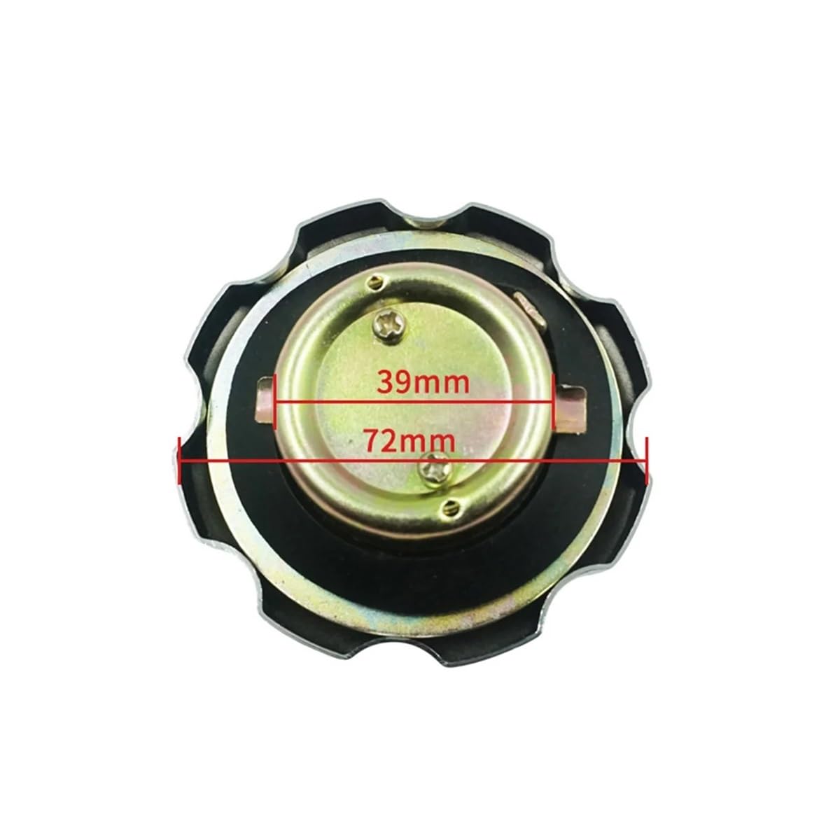 para CG125 para CG 125 Juego De Tapa Tanque Combustible Y Gasolina para Motocicleta Repuestos Tapa Gasolina