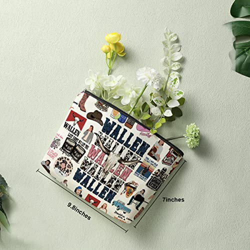 Inspired Western Makeup Bag Country Music Lovers Gift Vintage Western Decor Cowboy Cosmetic Bag for Fans Coworker Girls BFF Daughter Birthday Christmas Friendship Gifts for Women Friends2