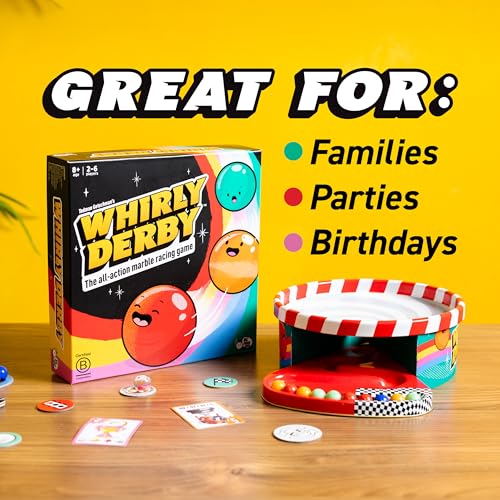 Whirly Derby: Juego de mesa para 2-6 jugadores 8+ miniatura 6