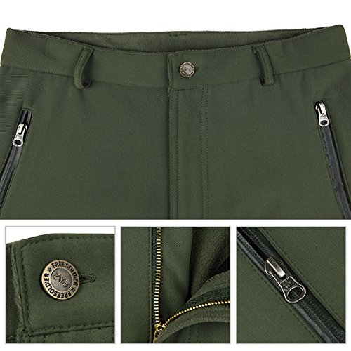 FREE SOLDIER Outdoor Pantaloni in Softshell da