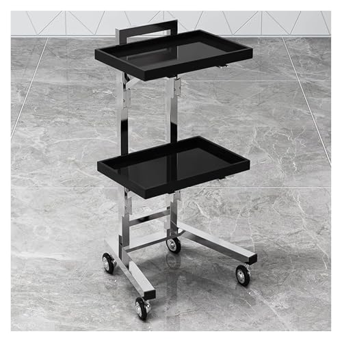 Chariot utilitaire pliable meuble de rangement mobile inox - 2