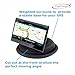 DigiCharge Dashboard Beanbag Suction Holder Base with 89mm Disk for Large 7'' 8'' 10'' GPS Sat Nav Mounts