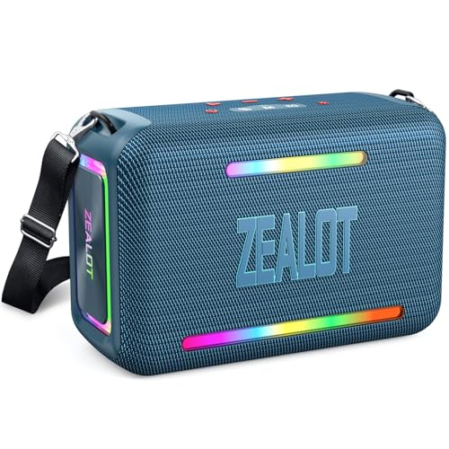 ZEALOT Bluetooth Speaker, 120W RMS 150W Peak Loud Wireless...