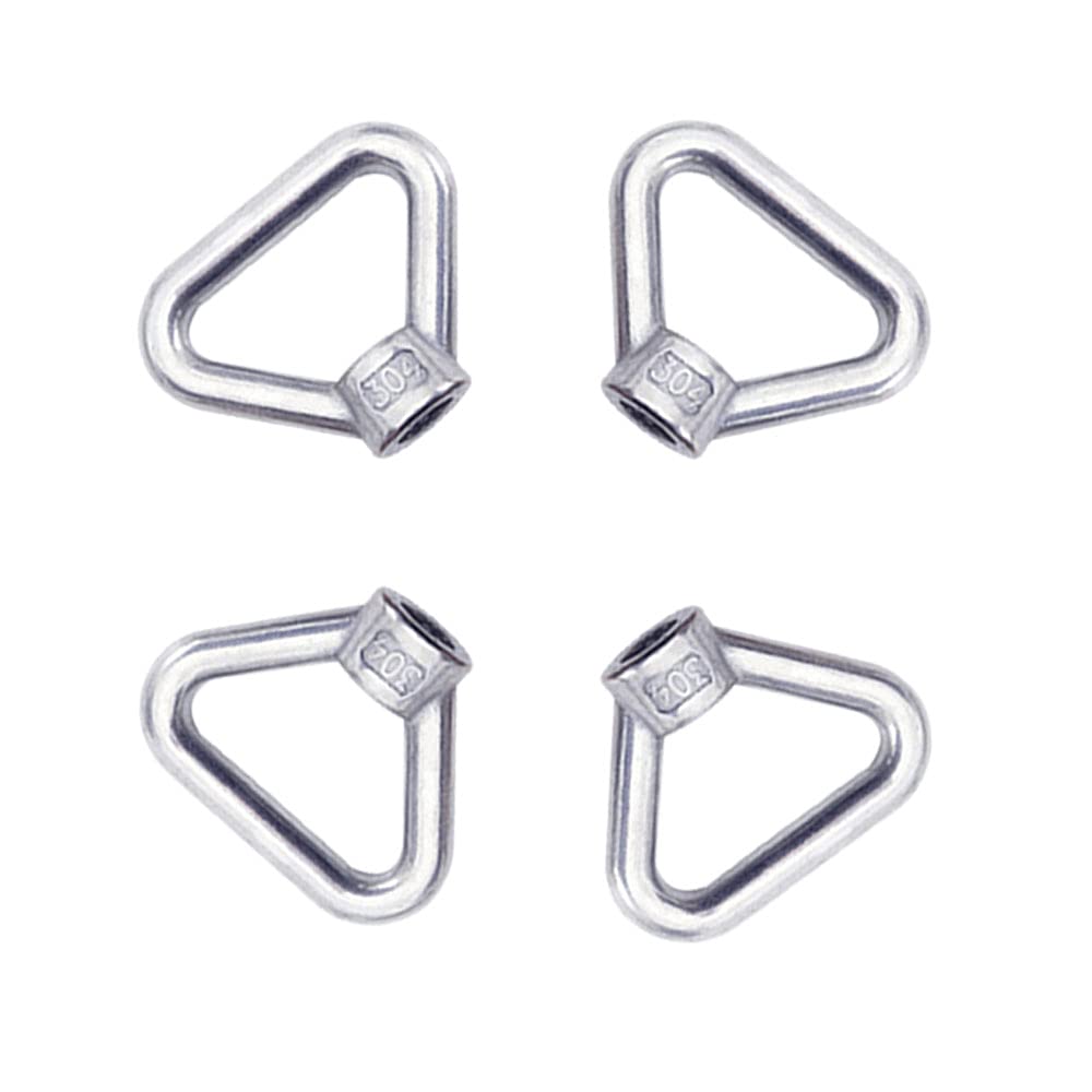 Dadi Ad Anello In Acciaio Inox 304 M8 - 10 Pezzi Con Portata 230 Kg - Foto 9