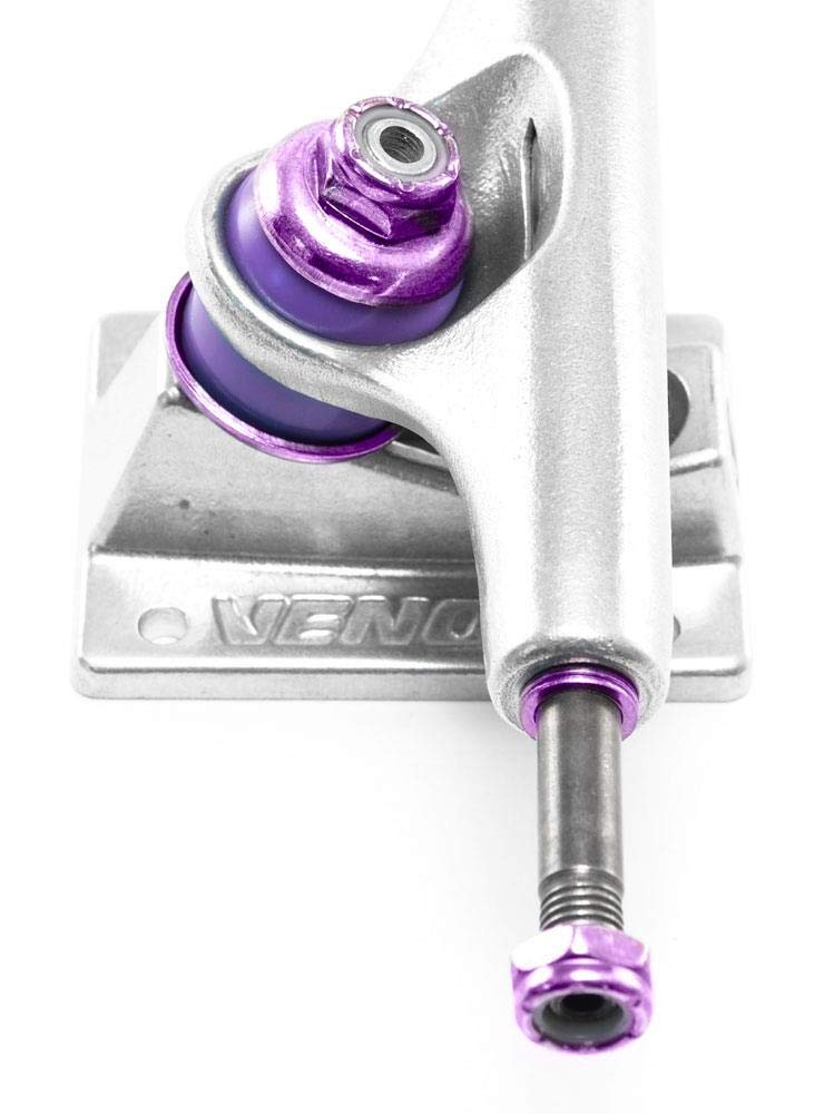 Venom Skateboards Kit de reconstruction universel anodisé pour camion – Cylindre 80 a/90 a/96 a avec douilles/coupelles pivotantes/écrous, etc.