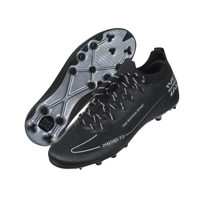 Vector X Panther 7.0 Men’s Football Boots – Synthetic PU Upper, TPU Studded Outsole & Cushioned EVA Collar-10 UK-image-48