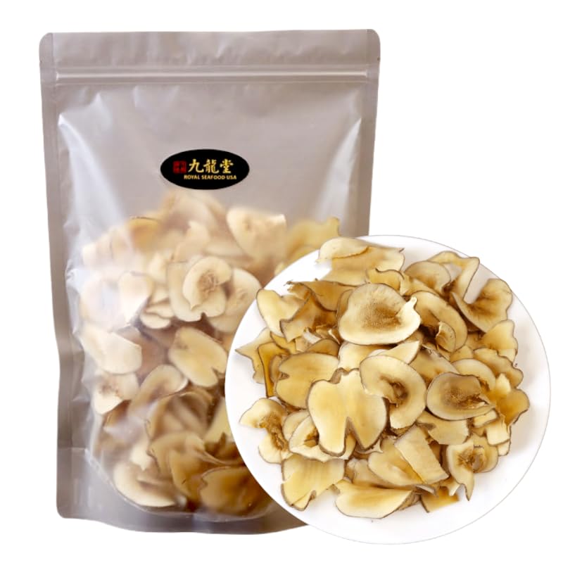 Royal Seafood USA Dried Sea Coconut Slices 225g Premium selected Natural, Sulfur-free,for soup 原色海底椰 不含硫 纯天然 止咳润肺美容养颜