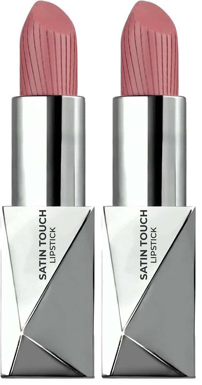 Alix Avien Uzun Süre Kalıcı Nemlendirici Pürüzsüz Etkili Yarı Mat Ruj Satin Touch Lipstick 809 Roasted Pink (2 paketi)