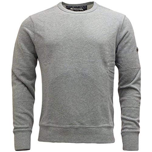 Ben Sherman Herren Freizeit-Hemd, Einfarbig grau grau X-Large Gr. Medium,...