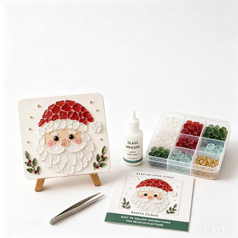 Mosaic Art Kit | DIY Mosaic Bead Craft Kits for Kids Adults
