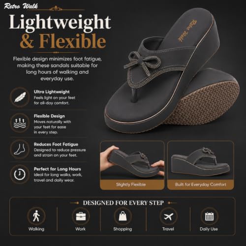 Image of Women Soft Synthetic Embellished Comfort Flats for Casual Ethnic |TPR Sole Slip On Sandalsfor Women & Girls | Lightweight Chappals for Ladies