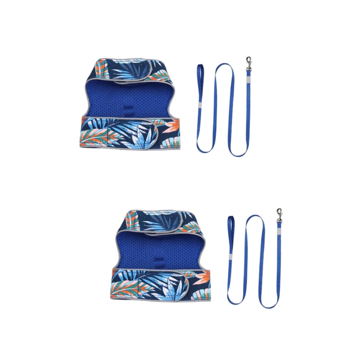 POPETPOP 2 Sätze Reflektierende Weste Für Katzenleinen Hundegeschirr Gurt Verstellbares Hundehalsband Katze Lauf Jacke Kätzchengeschirr Katzengeschirr Polyester Westenstil Leuchtende Katze
