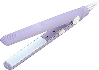 Alisador E Modelador De Cabelo Alisador De Beleza Ferro Liso Cabelo Encaracolado Mini Alisador Para Alisadores De Cabelo Ferro De Ondulação Aquecido [Eua-Roxo]