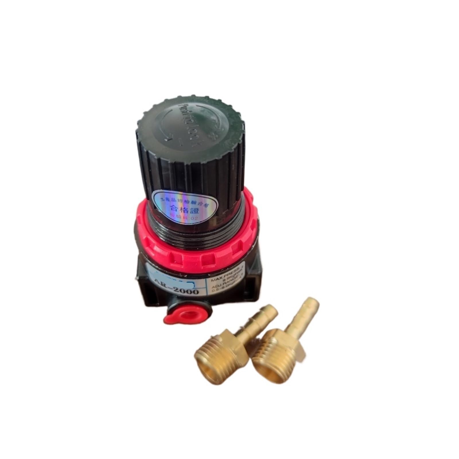 AYNRJKKX AR2000 G1/4 Thread Pneumatic regulating Pressure Valve Flow Control/air Compressor Drain Filter Regulator Switch(AR2000 BAO12)