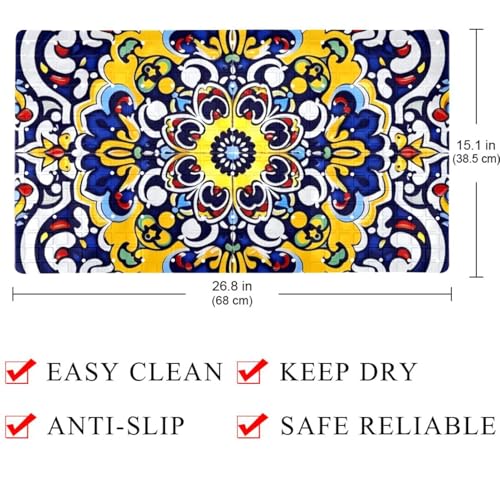Tapis de bain antidérapant de qualité supérieure lavable en machine