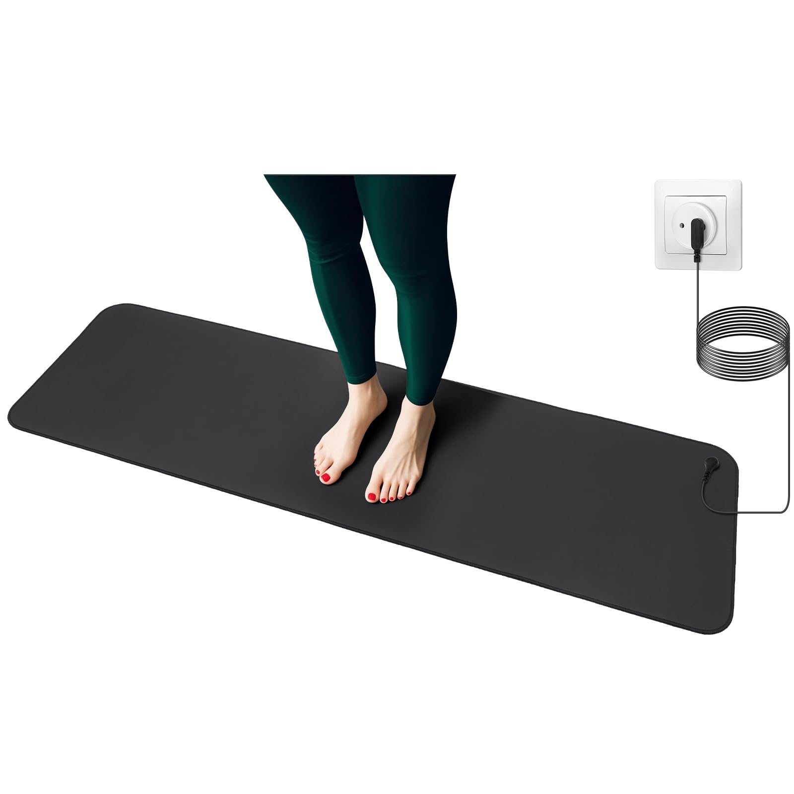Tappetino di Messa a Terra, 30 x 100 cm, Universale, con Design Sicuro e Materiali di Alta Qualità