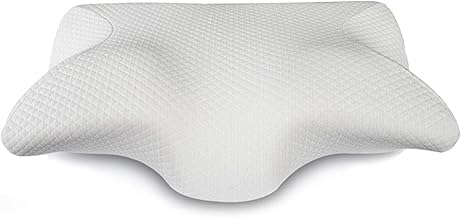 Orthopedic Pillow, Cervical Pillow Ergonomic Pillow Side Sleeper Pillow, Neck Pillow for Sleeping Neck Pain, Memory Foam Pillow for Back Side Stomach Sleepers Comfort and Correct Spine