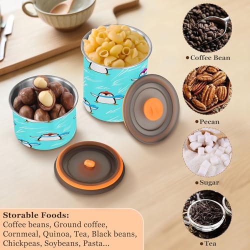 Envase hermético de acero inox para café 30oz miniatura 5