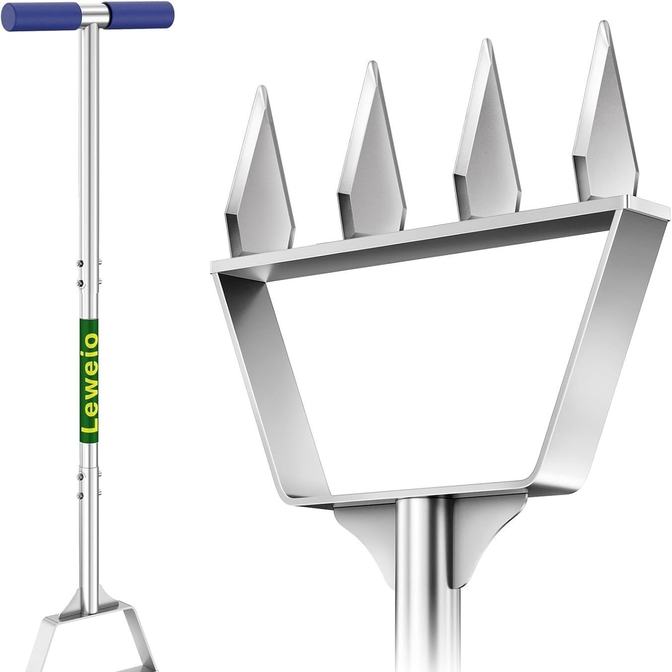 Aérateur de Gazon Pelouse Perforateur de pelouse Manuel