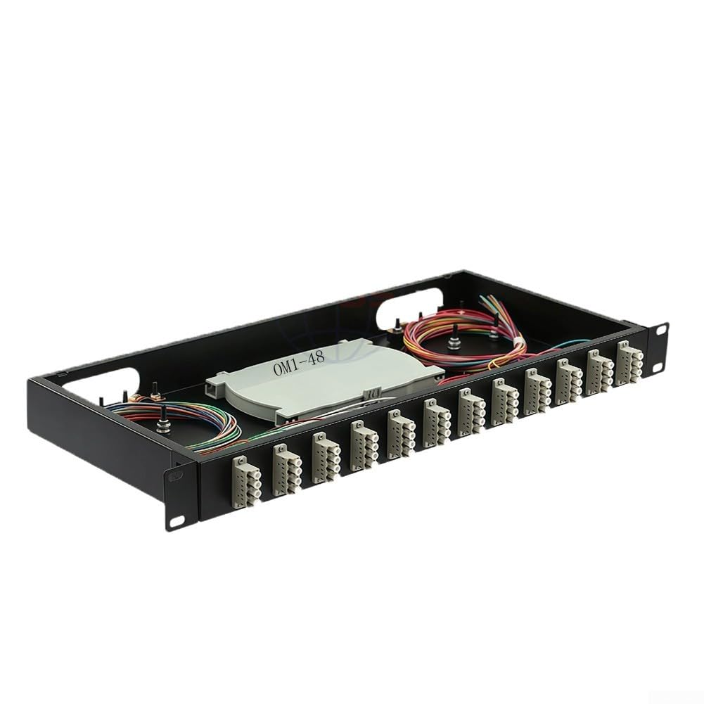 Kit Boîtier pour fibre Acier 12 Ports Gestion pour facile Kit(OM-1)