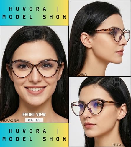Image of WAVE Cat Eye UV400 Protection Sunglasses for Women Stylish - Chic UV Protected Retro Woman Shades - Korean Designer Trendy Branded Metal Hinge Frame - Cateye Goggles