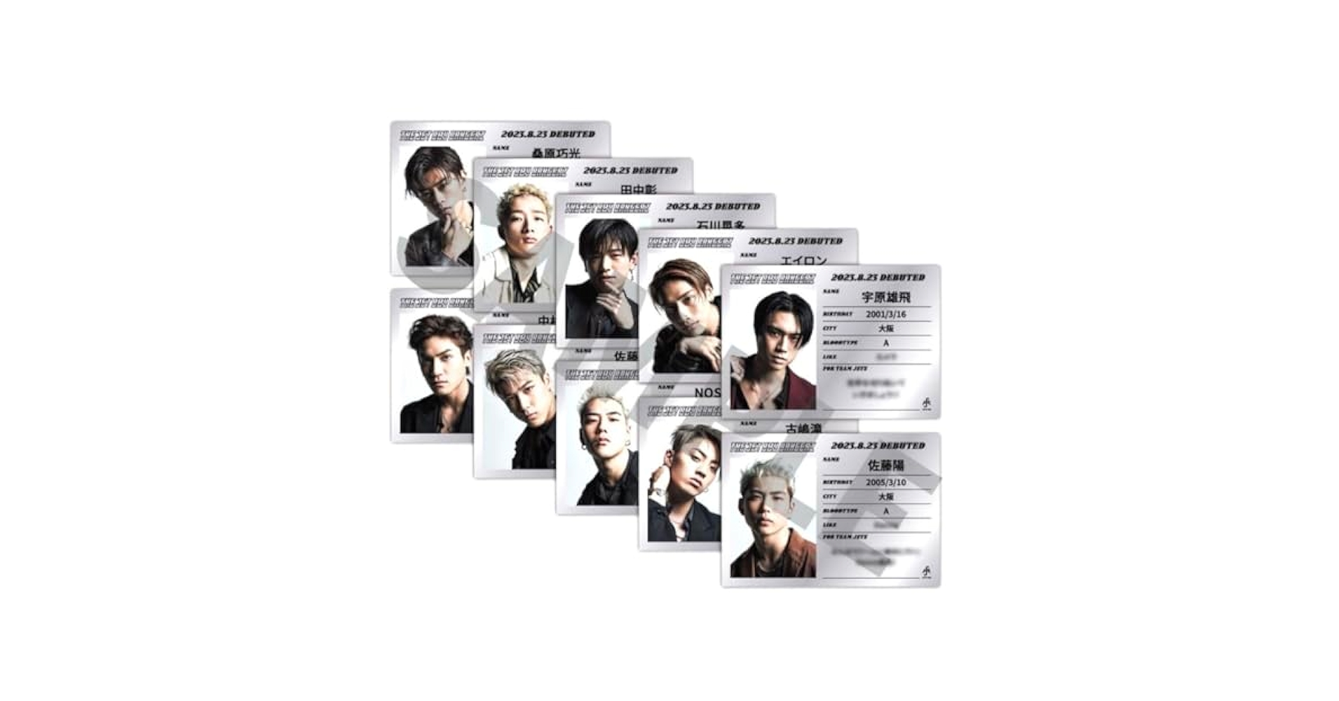 直筆サインコメント入りレシートつき！TJBB JET BOY 8点セット 直筆サインコメント入りレシートつき！TJBB JET BOY 8点セット