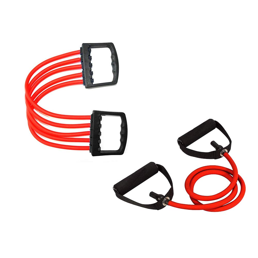 Vendere Office/Home Chest Expander Rope with Single Toning Tube (B08QJSH6C8) Amazon Price History, Amazon Price Tracker
